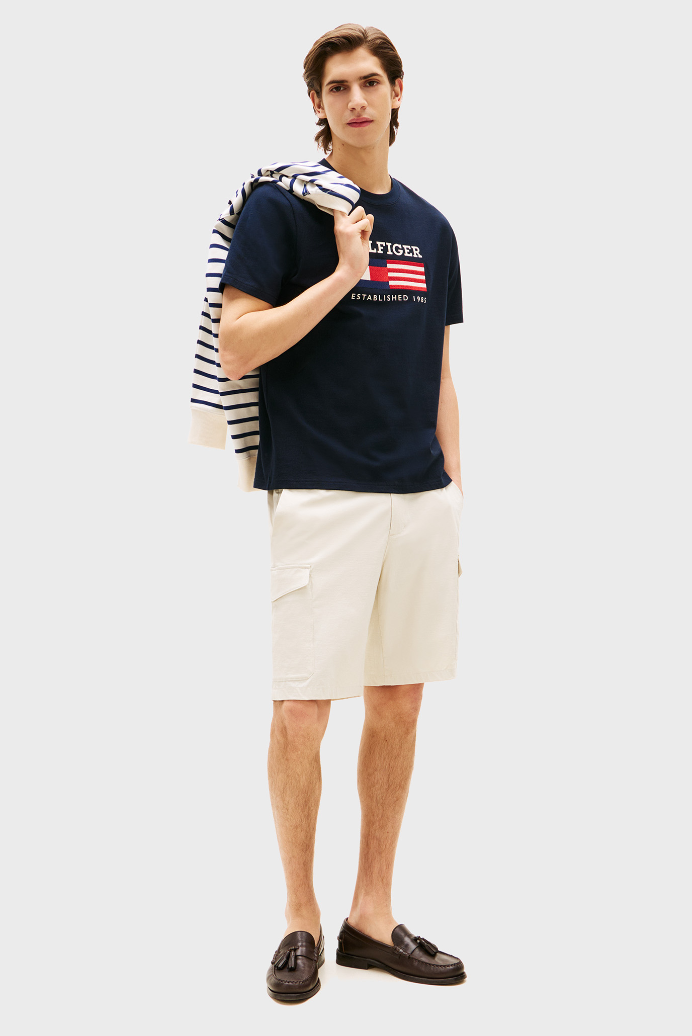 Футболка/AMERICANA MONOTYPE FLAG BOX TEE 2