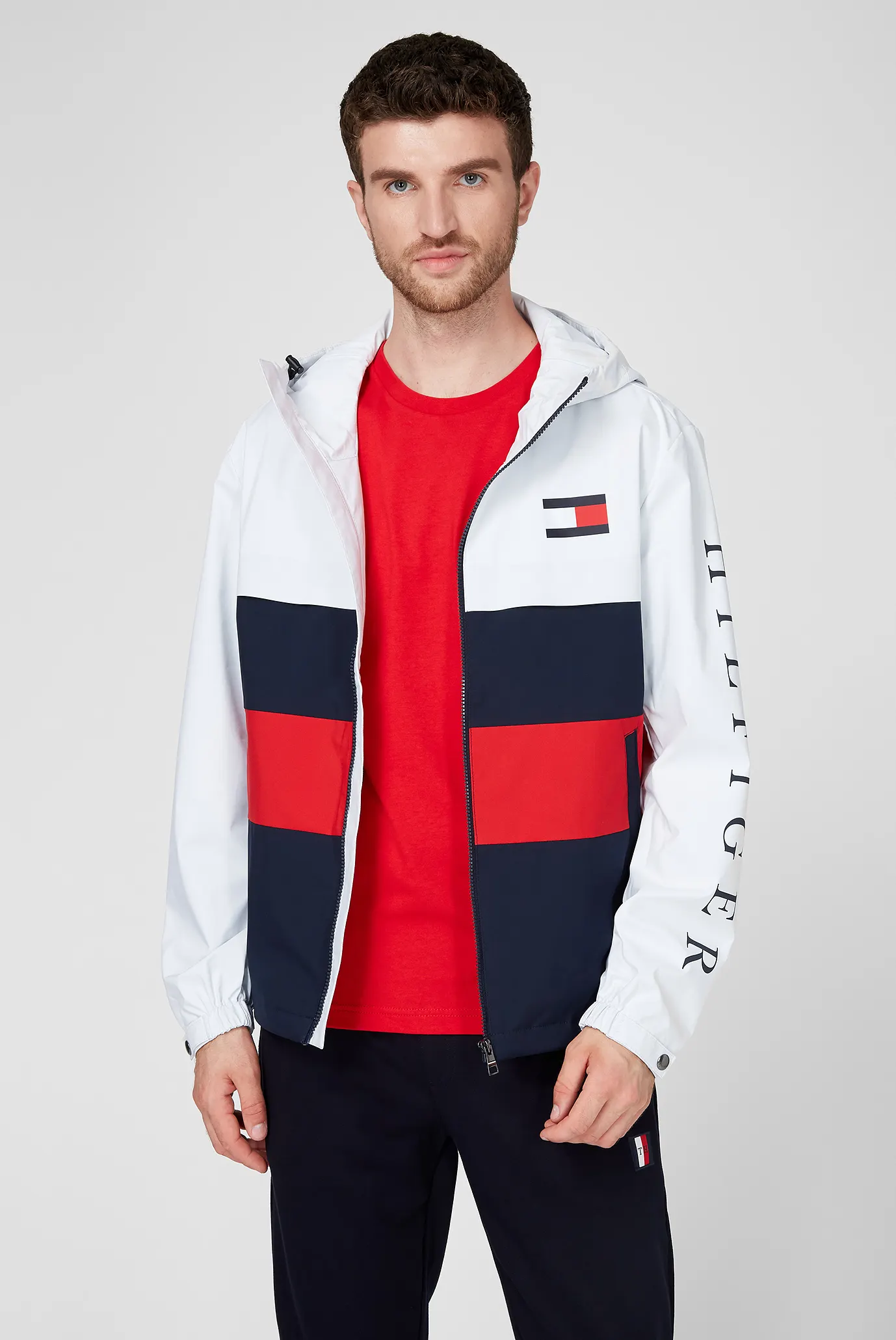 Мужская ветровка COLOURBLOCK HOODED 5