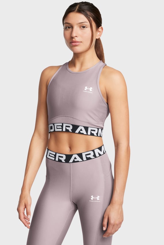 Женский пудровый топ HeatGear Rib Tank