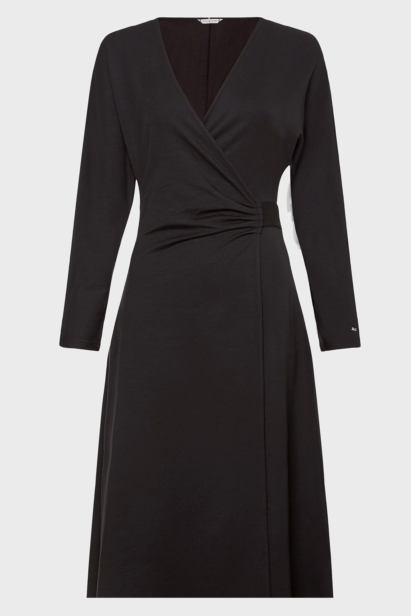 Платье REG VISC WRAP KNEE DRESS LSTommy Hilfiger Платье REG VISC WRAP KNEE DRESS LS 5