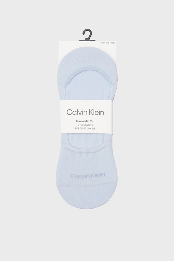 Следы CK MEN FOOTIE MID CUT 2P