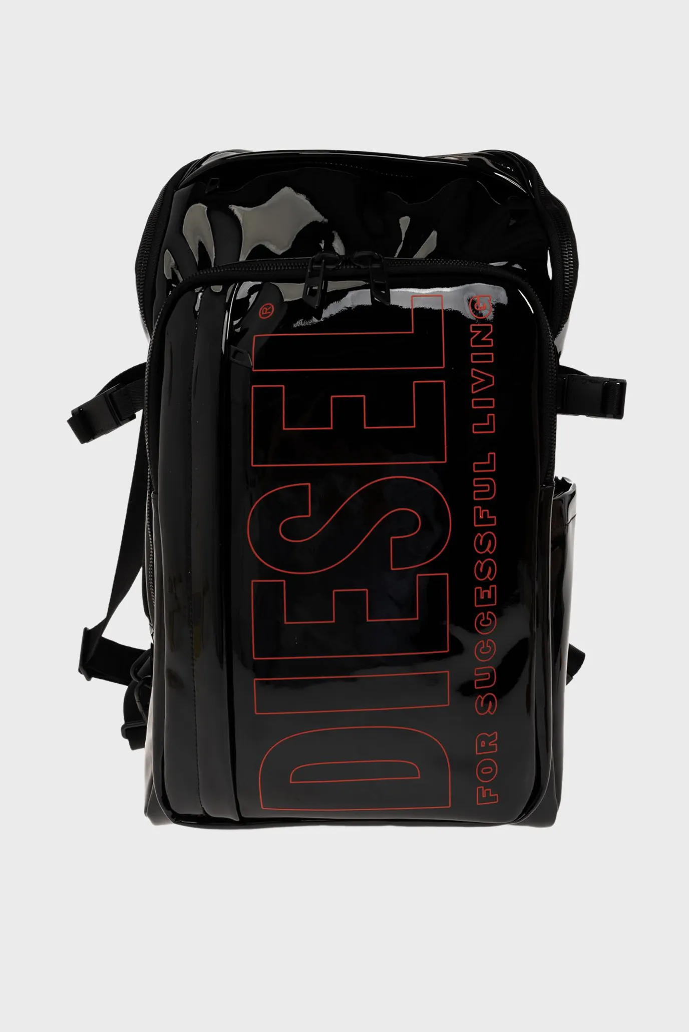 Чемодан DIESEL METALLIC PU BACKPACK-BLACK 1