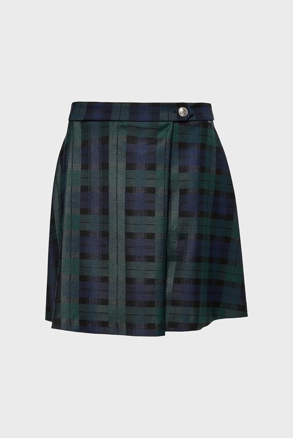 Женская юбка в клетку Y D VIS BLEND TARTAN