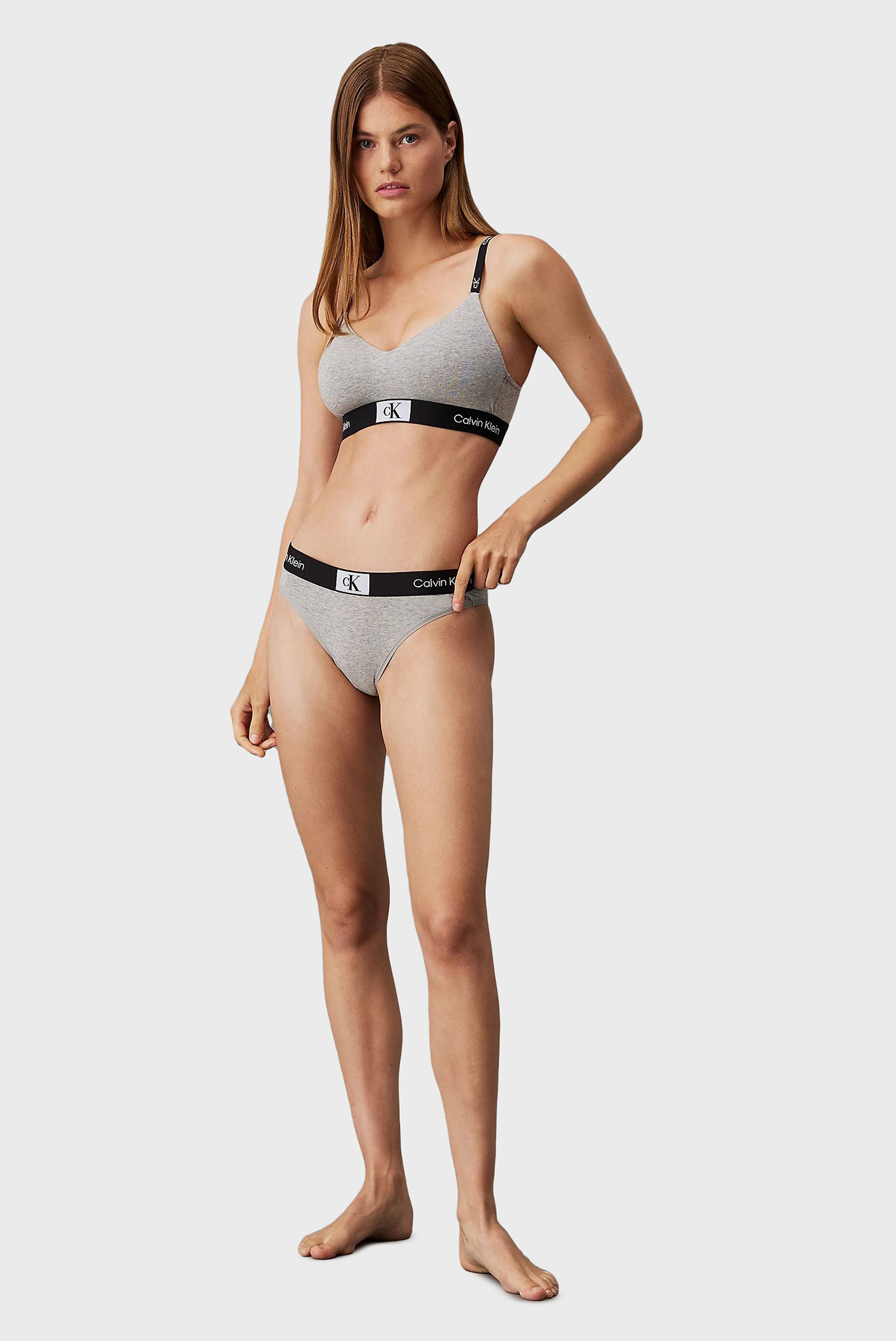 Женский серый бюстгальтер LGHT LINED BRALETTE 7