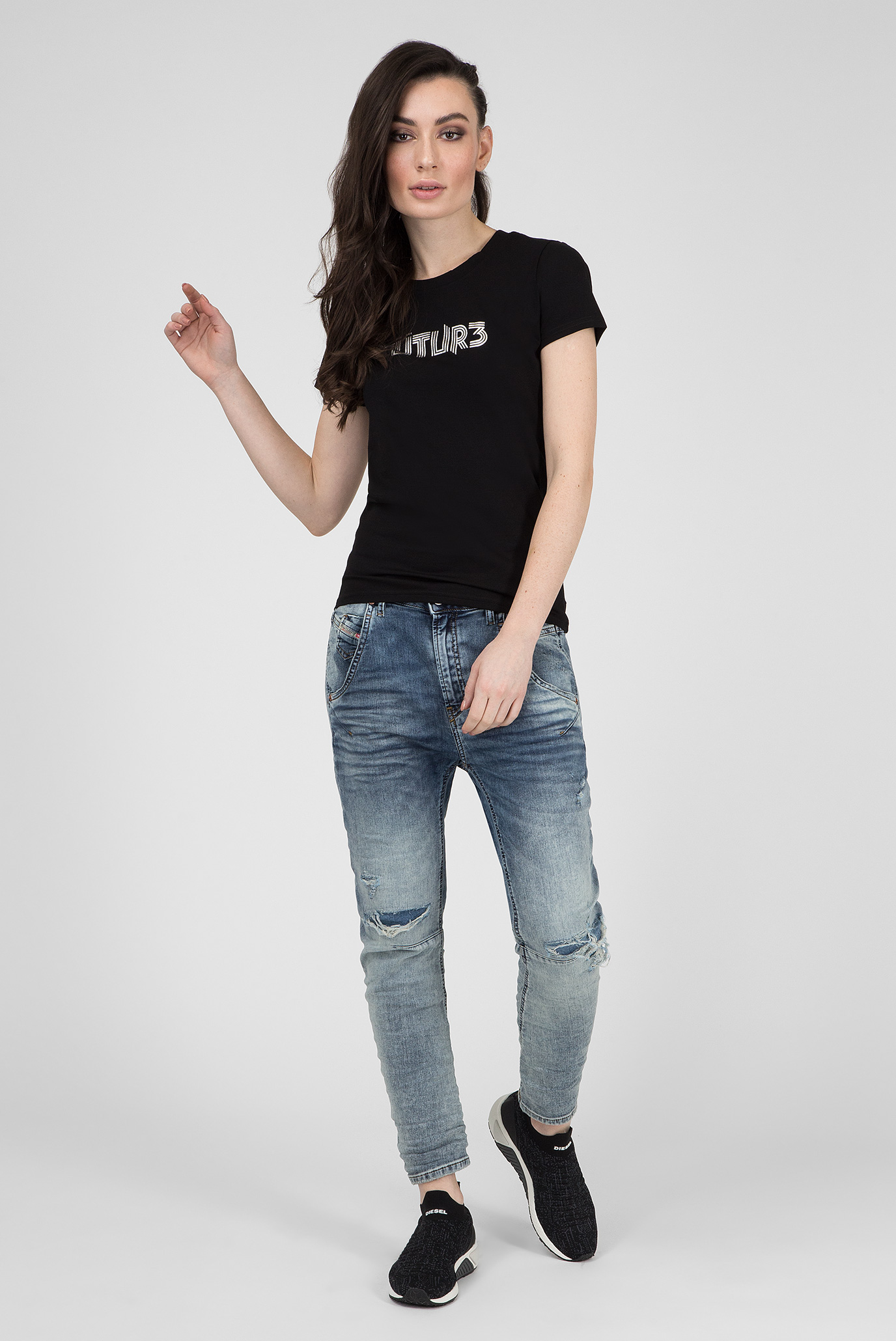 Женские синие джинсы FAYZA-NE 5