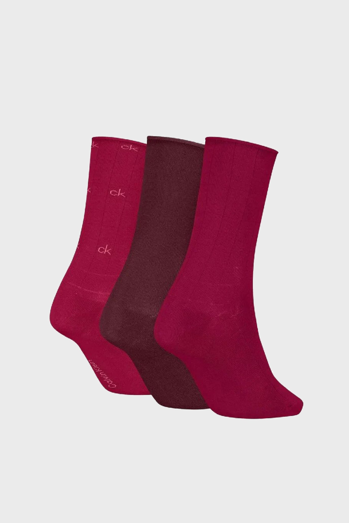Набор носков CK WOMEN SOCK 3P GIFTBOX GRID 2