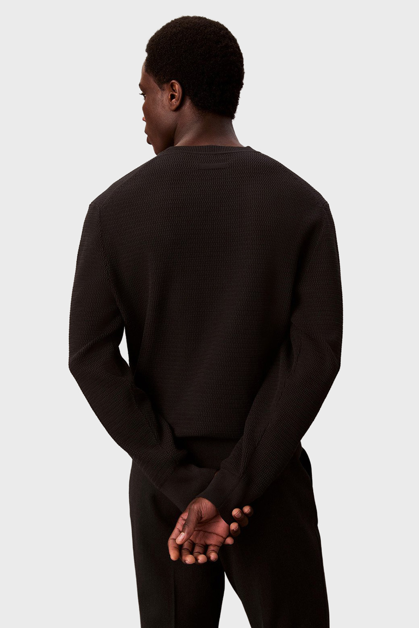 Свитер LS TEXTURE COTTON CN SWT 12GG 3