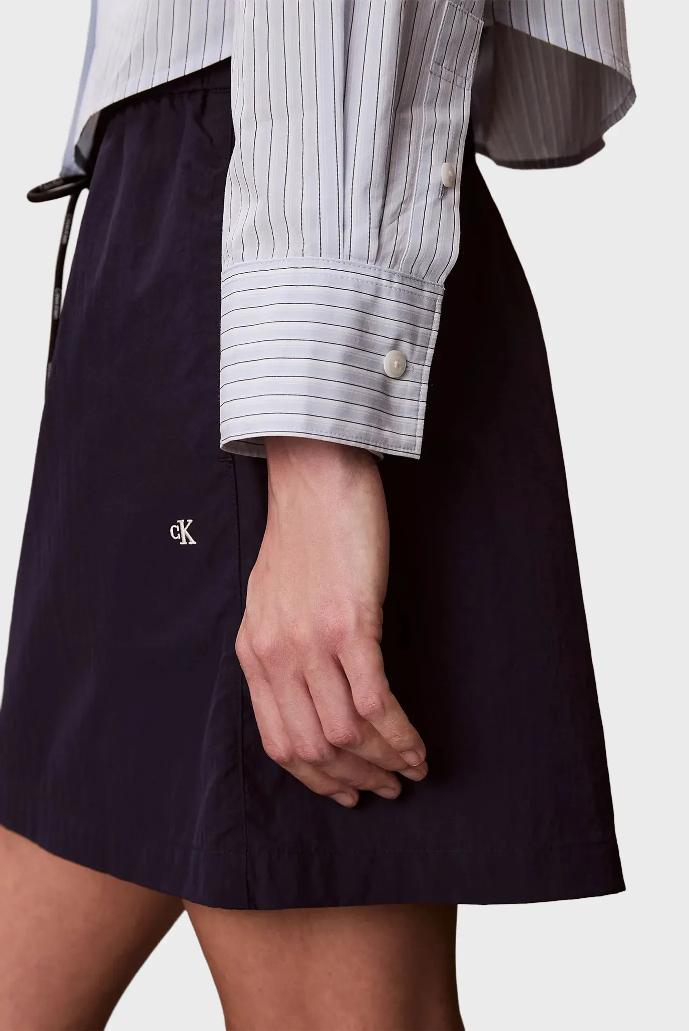 Рубашка YARNDYE COTTON POPLIN CROPPED SH 6