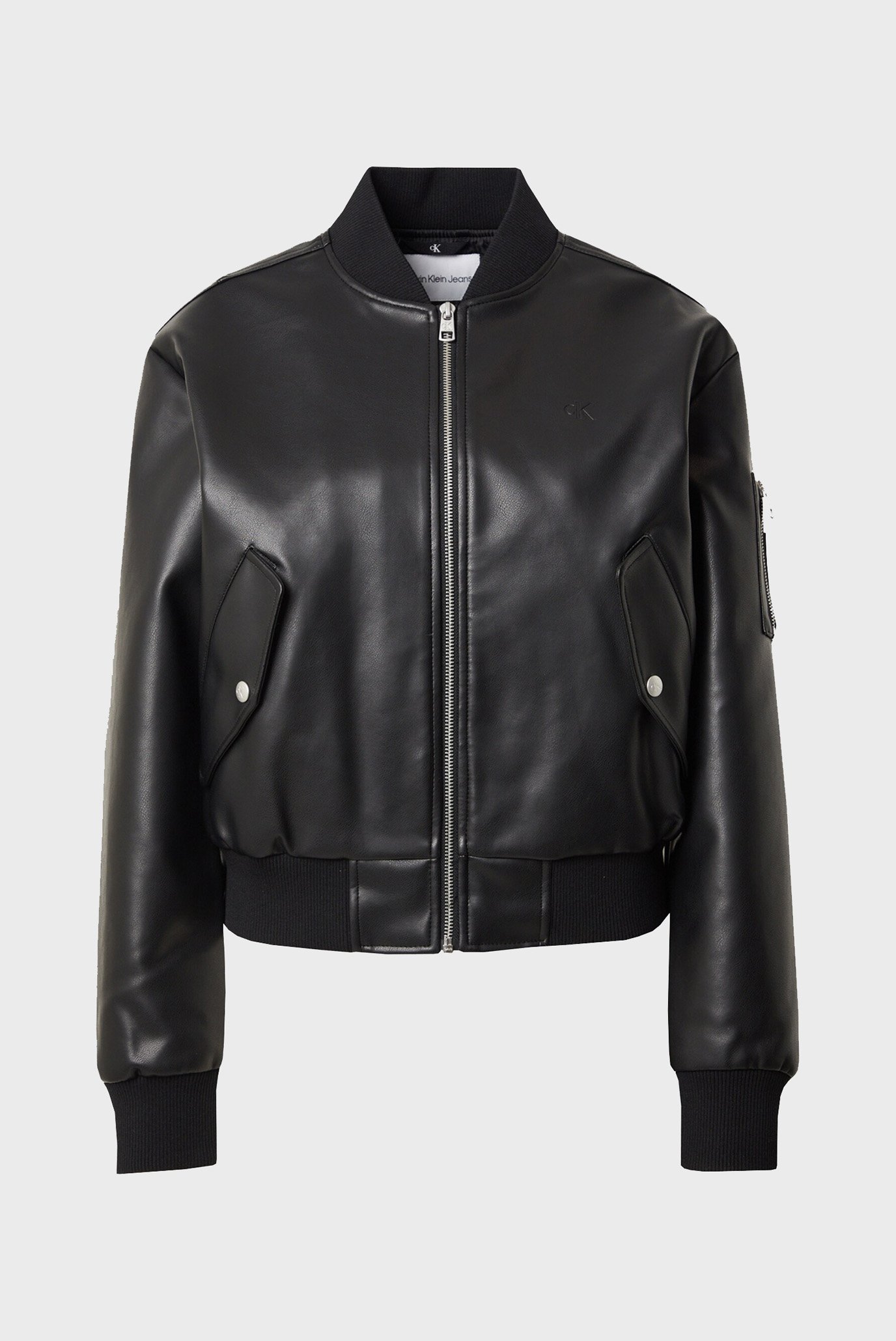 Куртка кожаная/FAUX LEATHER BOMBER JACKET 1