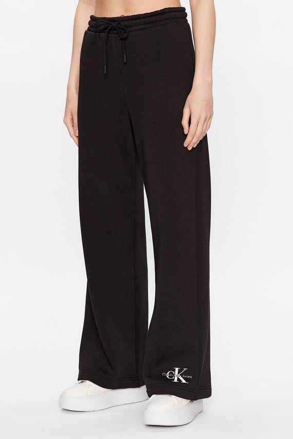 Женские черные спортивные брюки MONOLOGO STRAIGHT