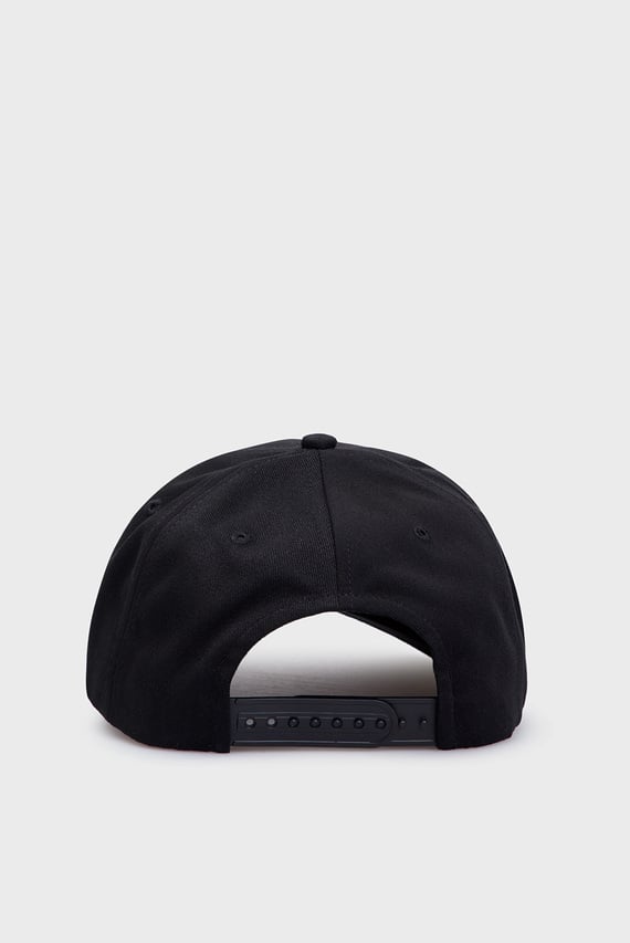 Мужская черная кепка MONO LOGO PRINT CAP