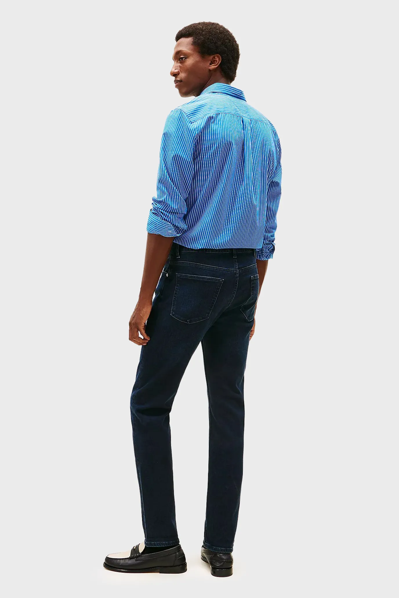 Джинсы SLIM BLEECKER CALDER BLUE BLACK 3