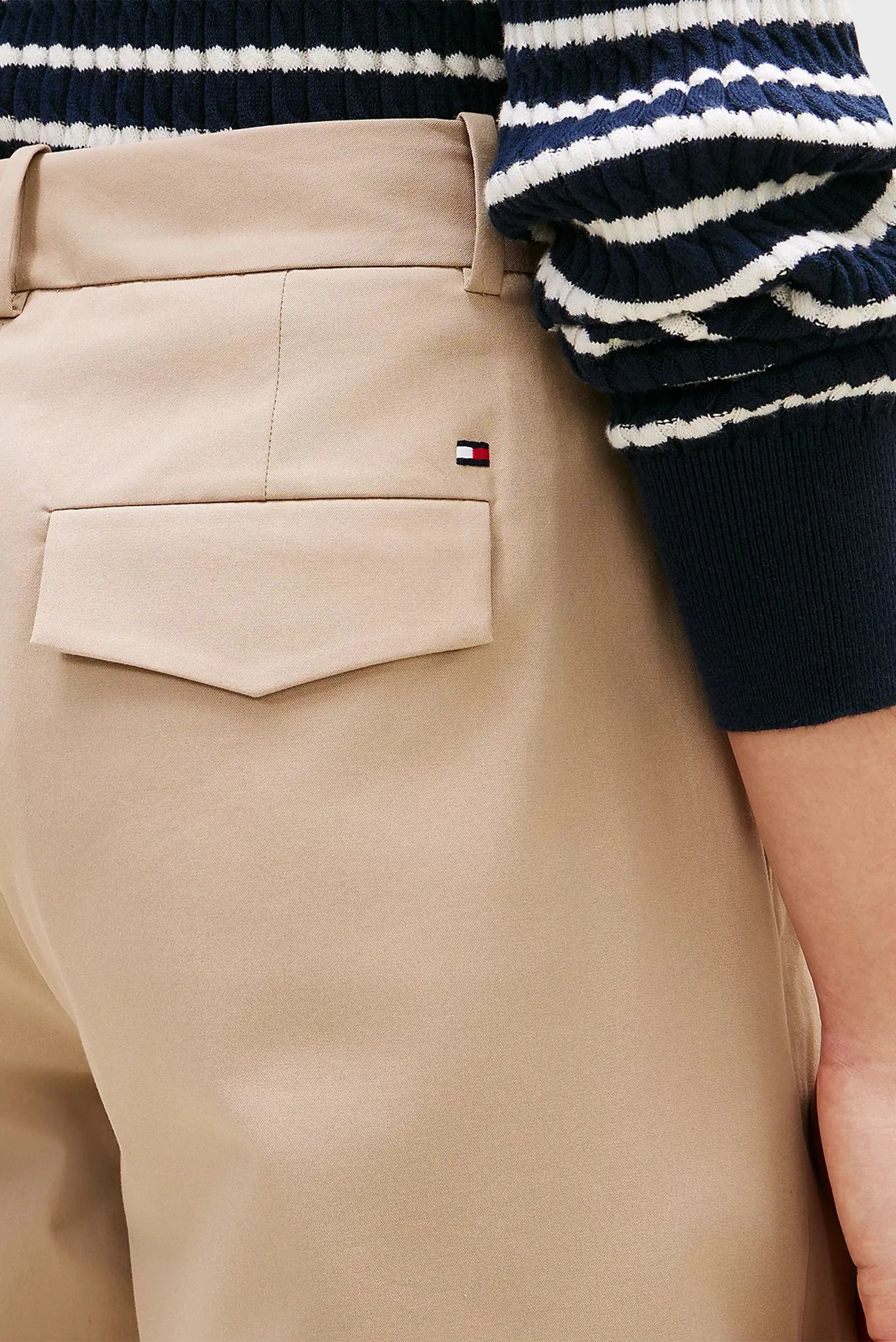 Штаны COTTON BARREL PLEATED CHINO 4