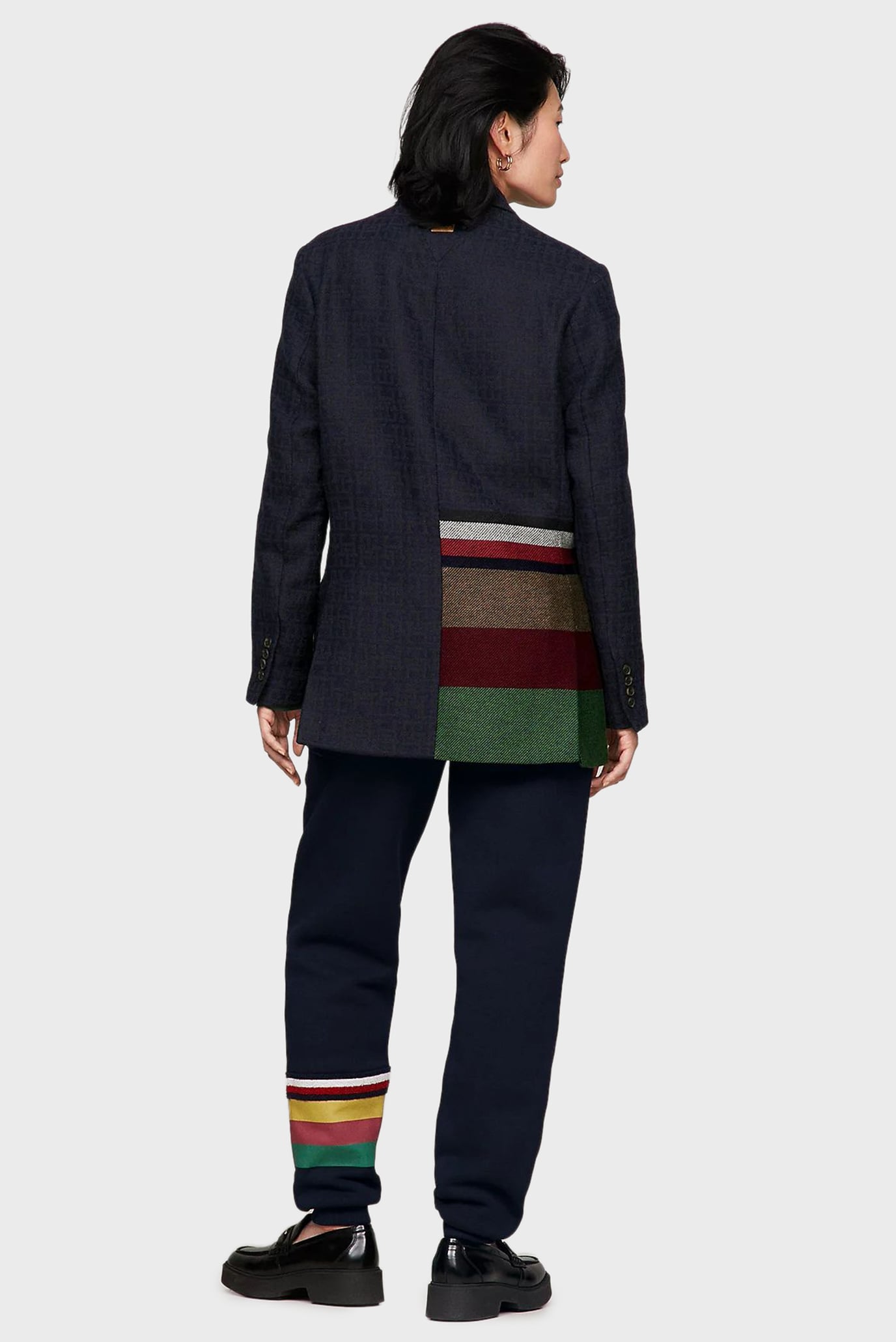 Темно-синий пиджак (унисекс) Tommy x Pendleton 4