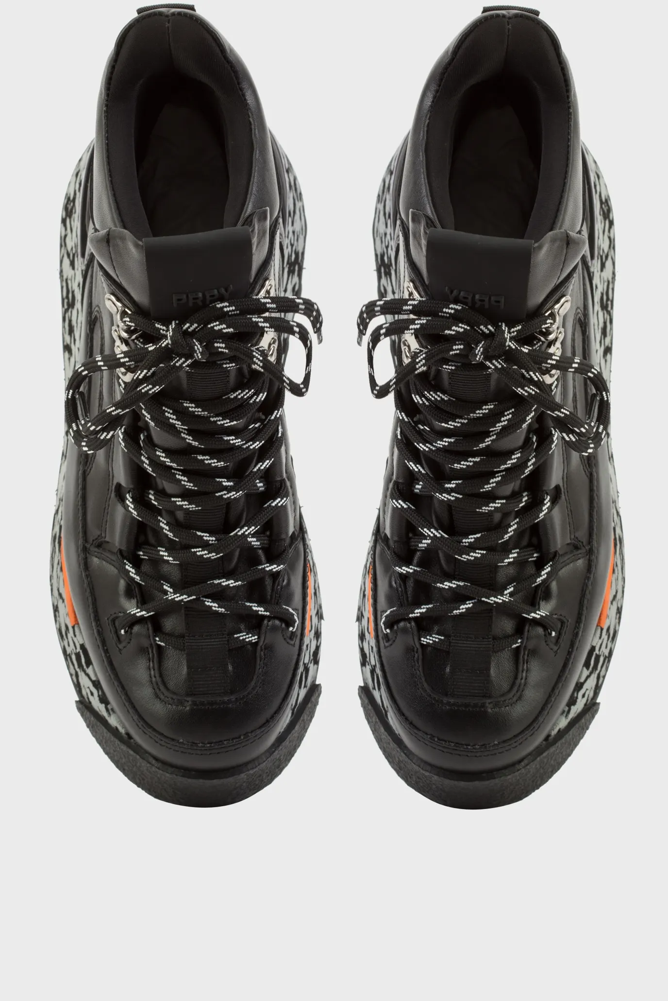 Женские черные кожаные хайтопы Venta 4