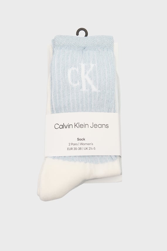 Носки/CKJ WOMEN SOCK 2P GLOSSY RIB Calvin Klein Носки/CKJ WOMEN SOCK 2P GLOSSY RIB Calvin Klein
