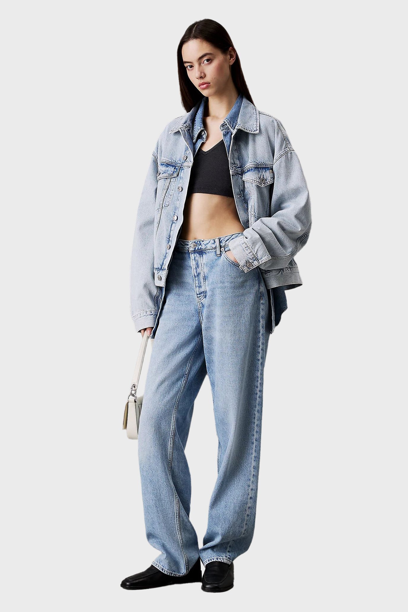 Женский темно-серый топ BRALETTECalvin Klein Jeans Женский темно-серый топ BRALETTE 3