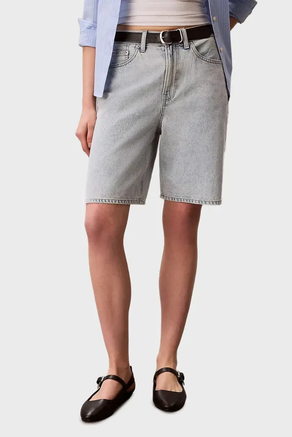 Шорты THE BERMUDA SHORT BLEACHED BLUE Calvin Klein Jeans