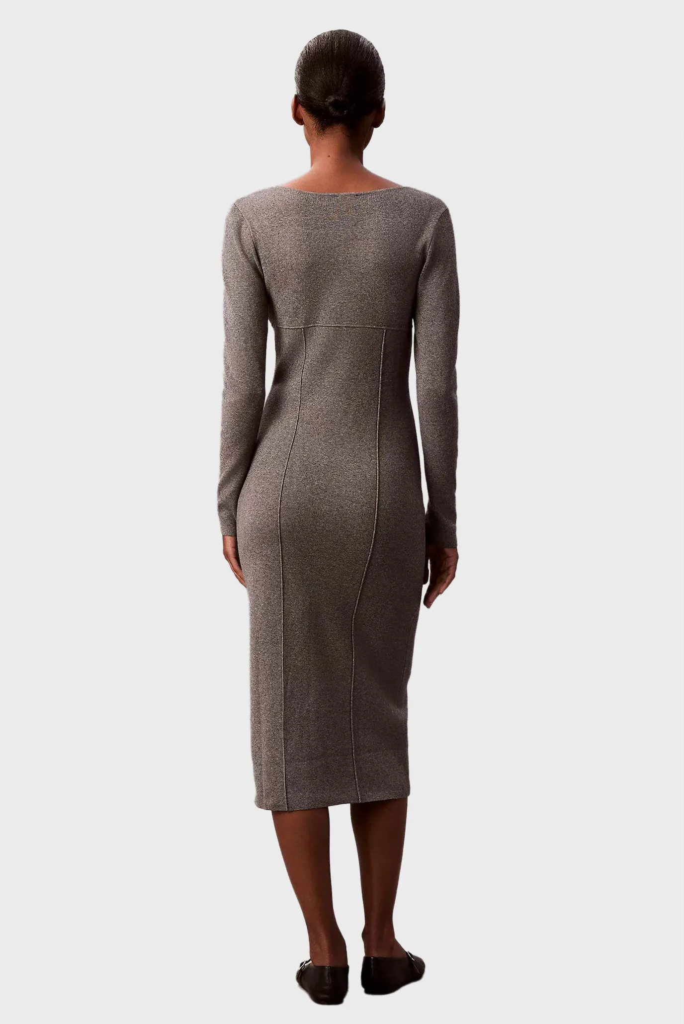 Платье HALF MILANO LS MIDI DRESS 2
