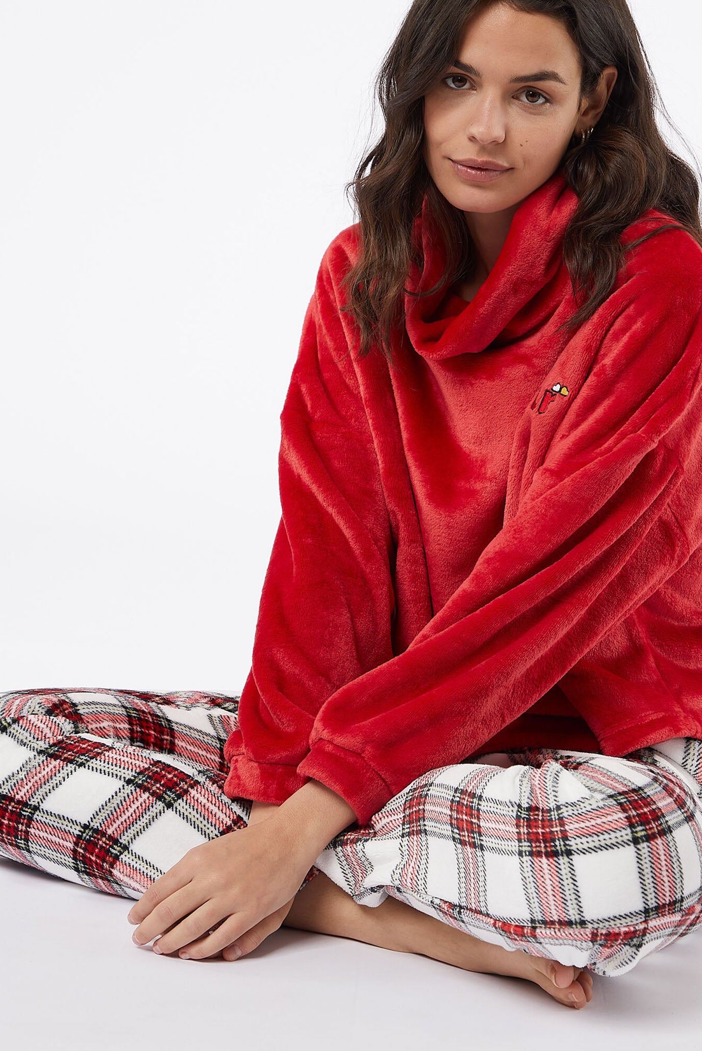 Женские брюки в клетку EMRIS 3