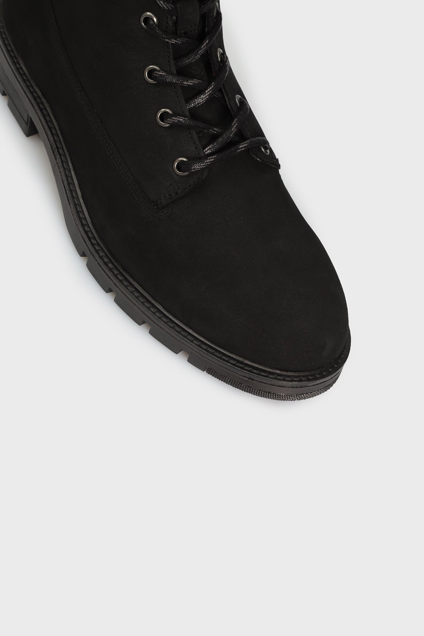 Мужские черные кожаные ботинки HILFIGER PADDED NUBUCK BOOT Tommy ...