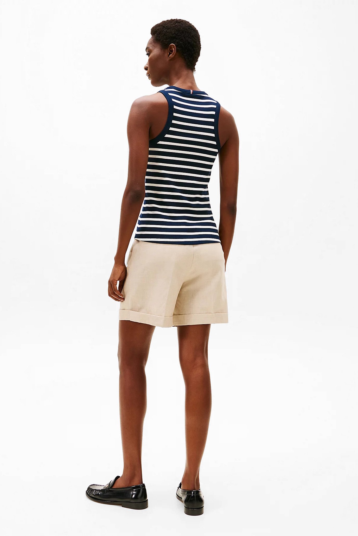 Майка SLIM 5X2 RIB TANK TOP NSTommy Hilfiger Майка SLIM 5X2 RIB TANK TOP NS 4