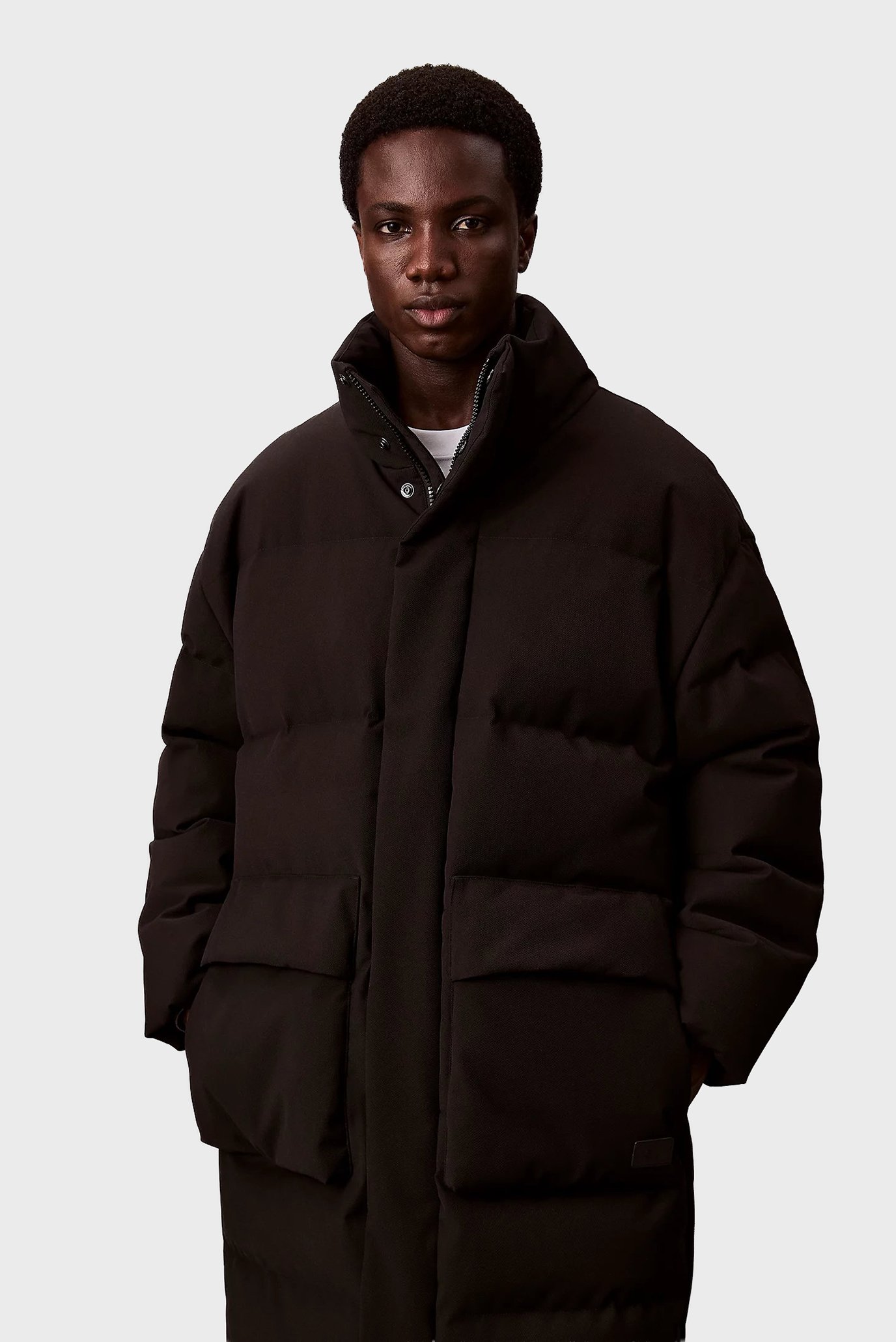 Куртка зимняя LS LAMINATED TWILL MOCK NECK LON 6