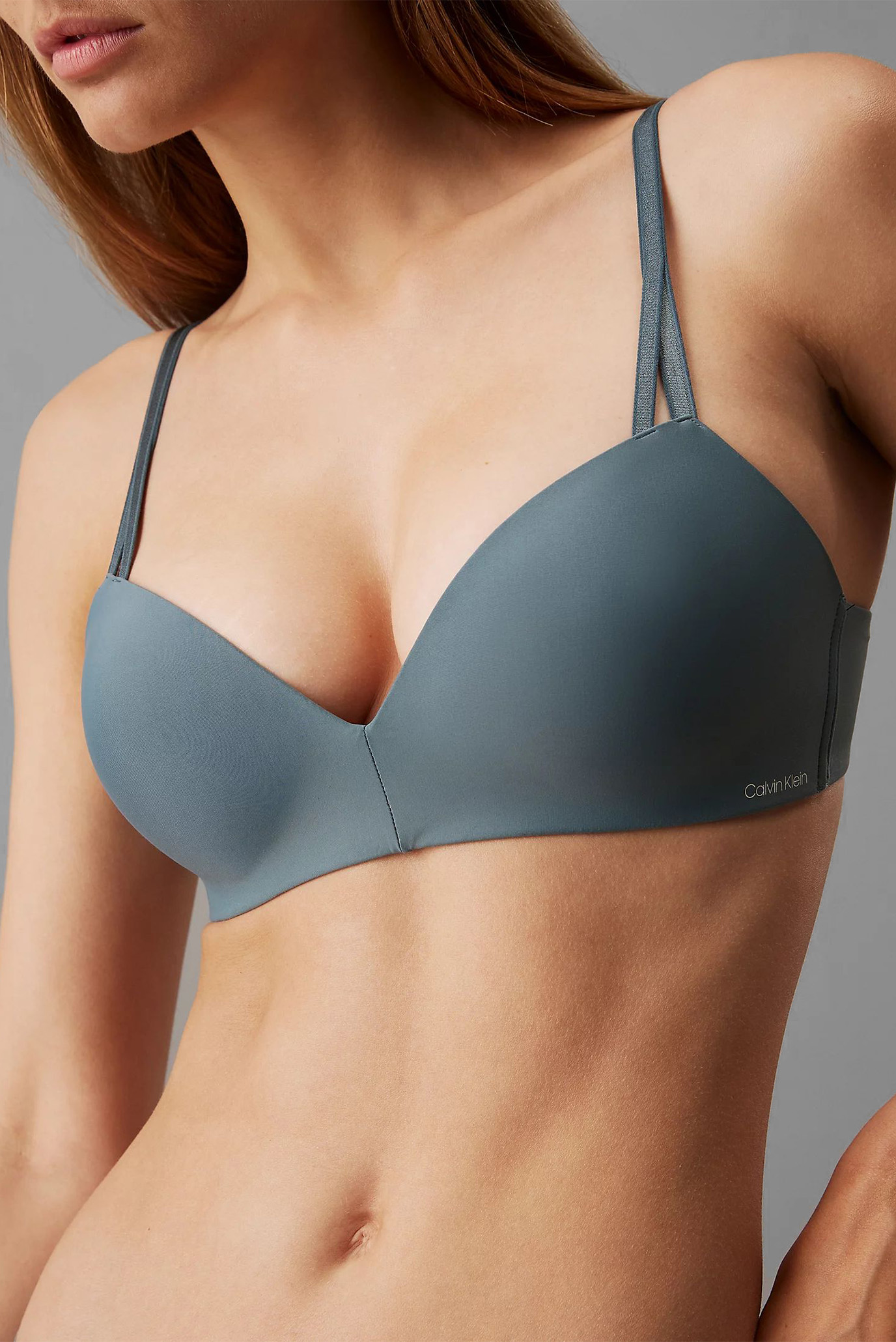 Женский синий бюстгальтер LIFT DEMI (WIREFREE) 5