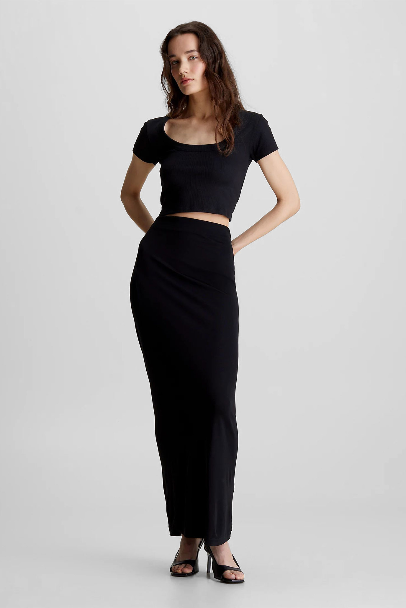 Футболка COTTON RIB TOP SS 2