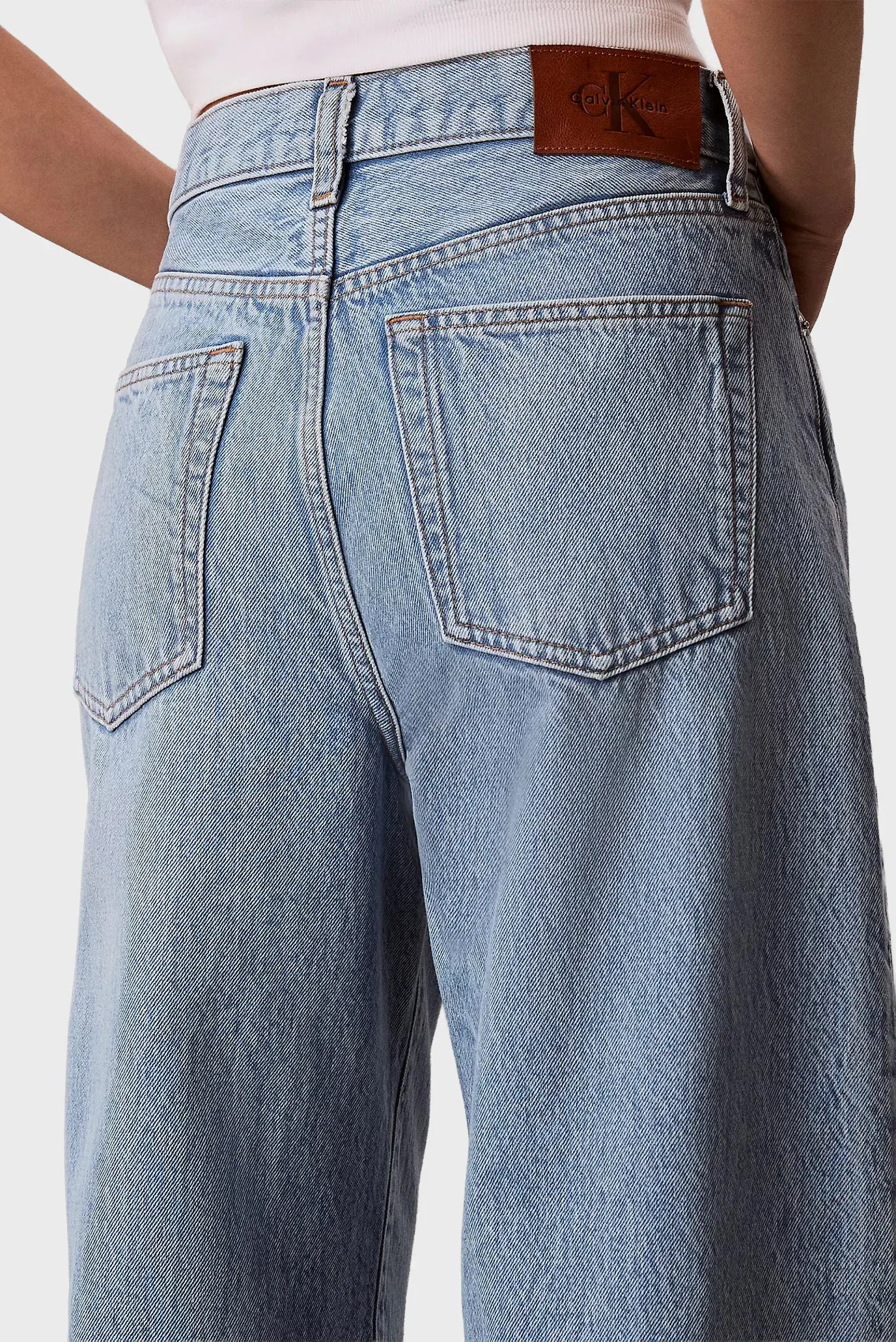 Джинсы THE WIDE LEG SAGE STONE 5