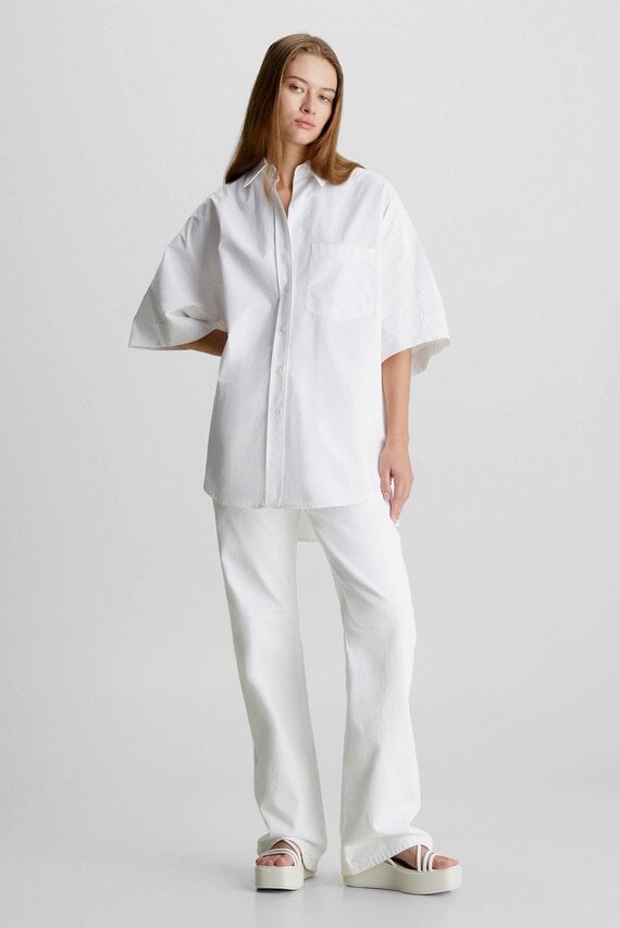 Рубашка с коротким рукавом OVERSIZE SS COTTON SHIRT