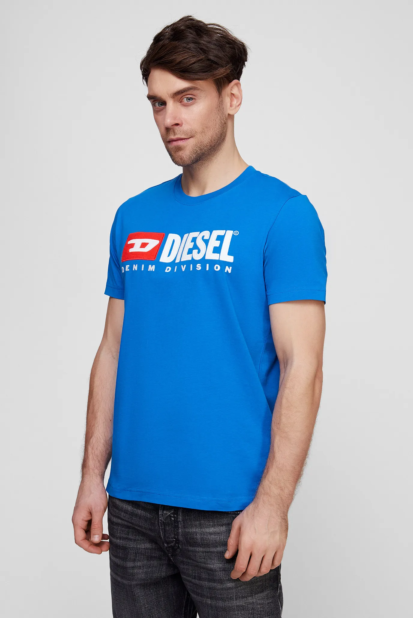 Мужская синяя футболка T-DIEGOR-DIV 7
