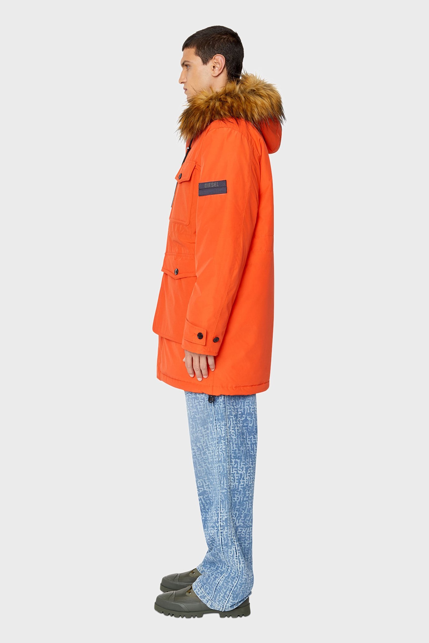Мужская оранжевая парка W-JORG-NW 3