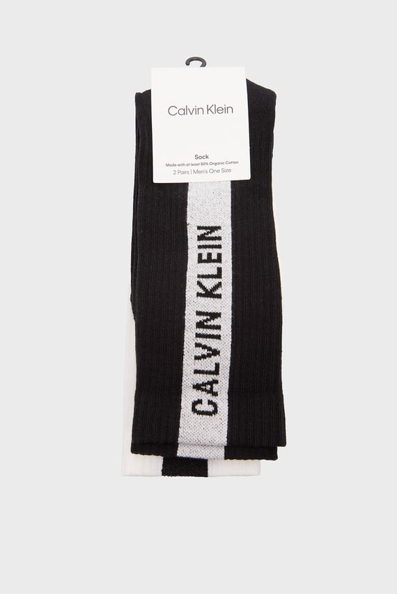 Носки CKJ MEN SOCK 2P BACK LOGO Calvin Klein Jeans Носки CKJ MEN SOCK 2P BACK LOGO Calvin Klein Jeans