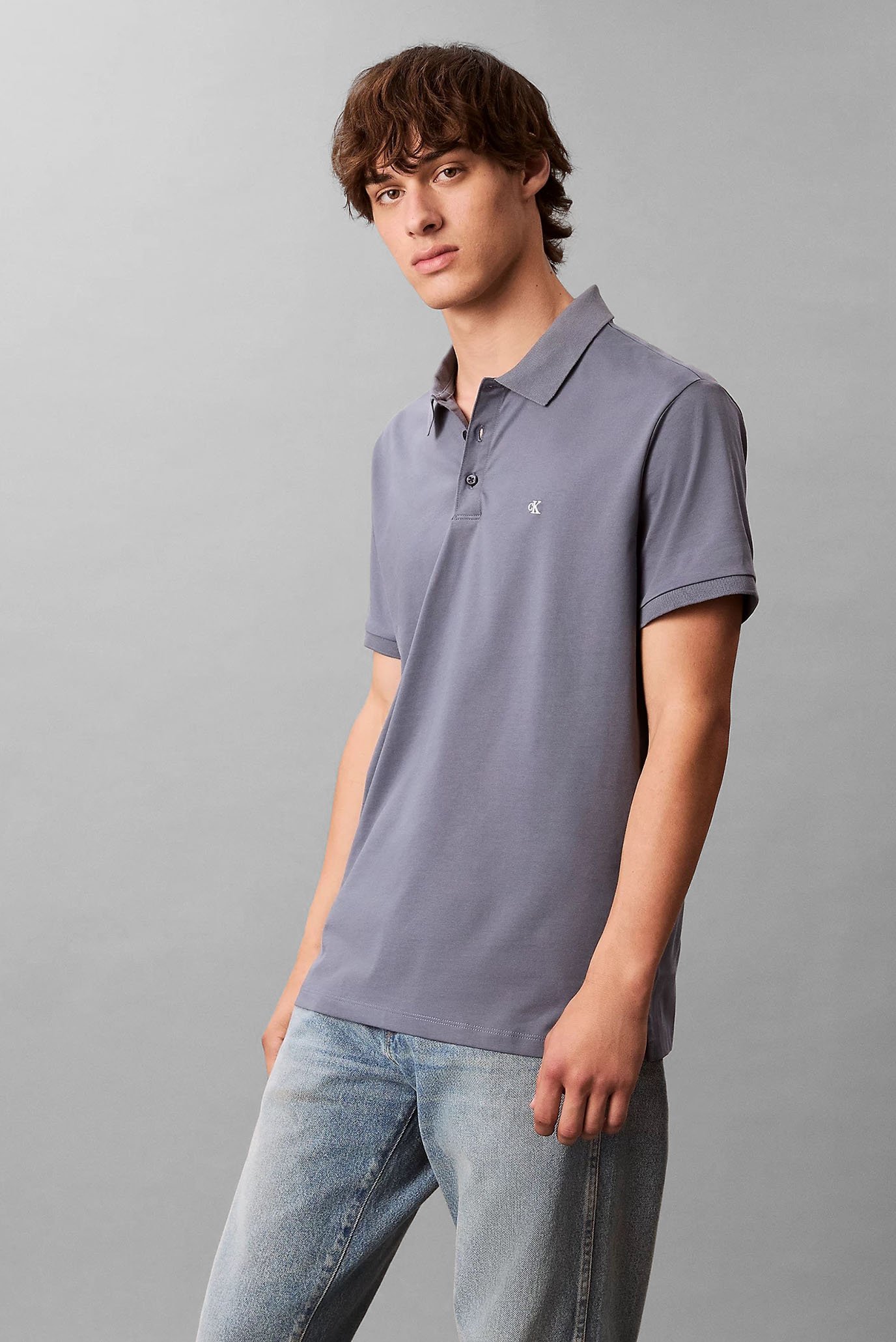 Поло SS SMOOTH COTTON SOLID POLO 1