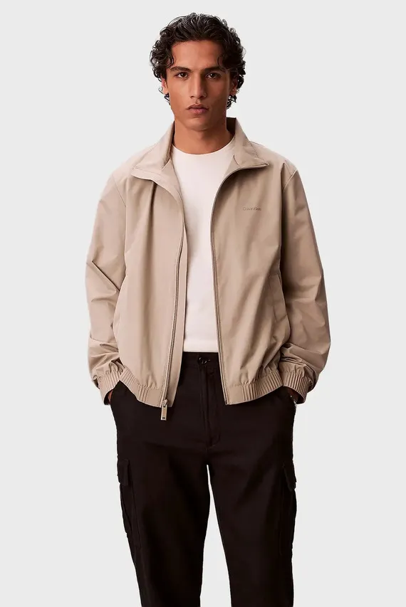 Куртка демисезонная LS NYLON STAND COLLAR WINDBREAKE Calvin Klein