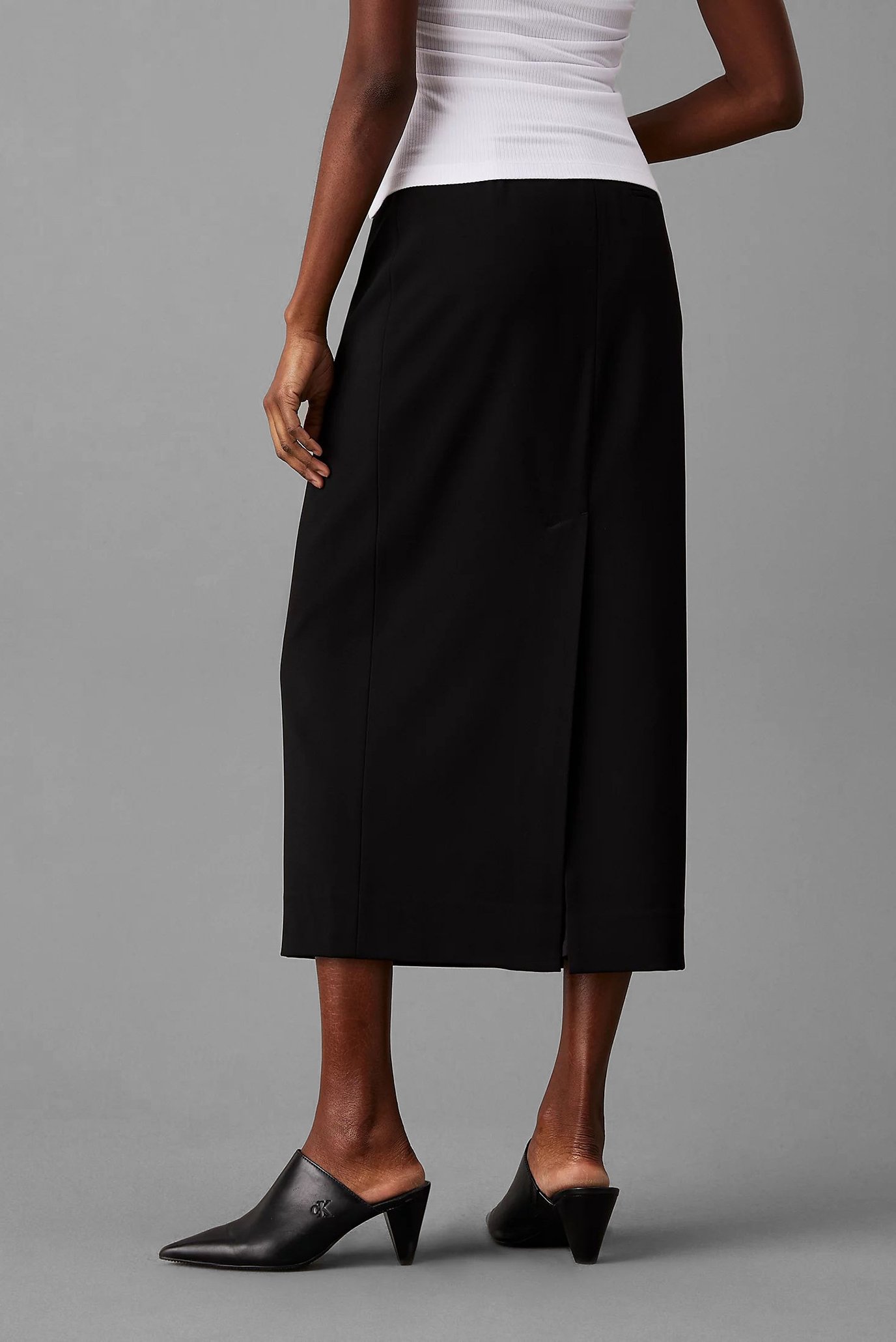 Юбка SOFT CREPE MIDI PENCIL SKIRT 3
