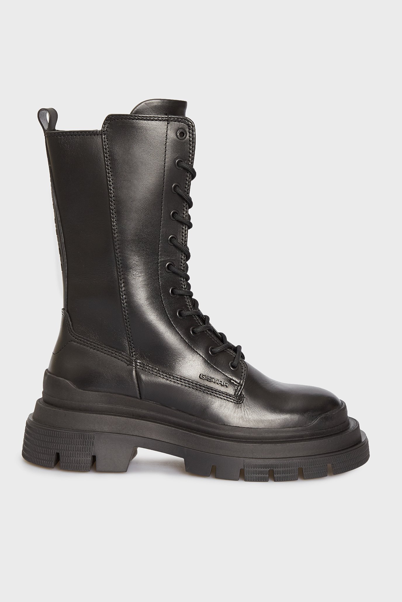 Женские черные кожаные ботинки LINTELL TO HGH LEA 10