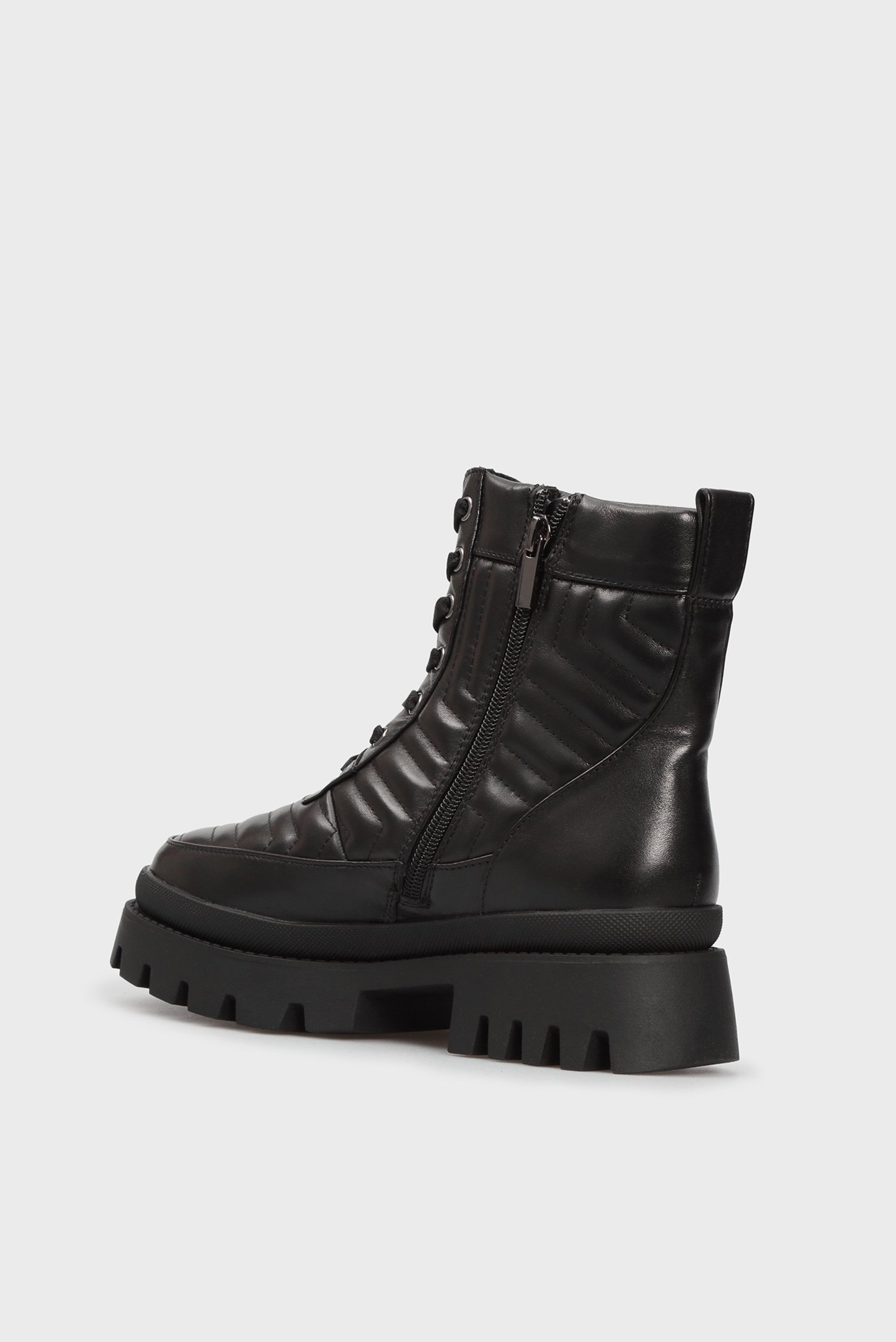 Женские черные кожаные ботинки NelinhaPRPY Женские черные кожаные ботинки Nelinha 4