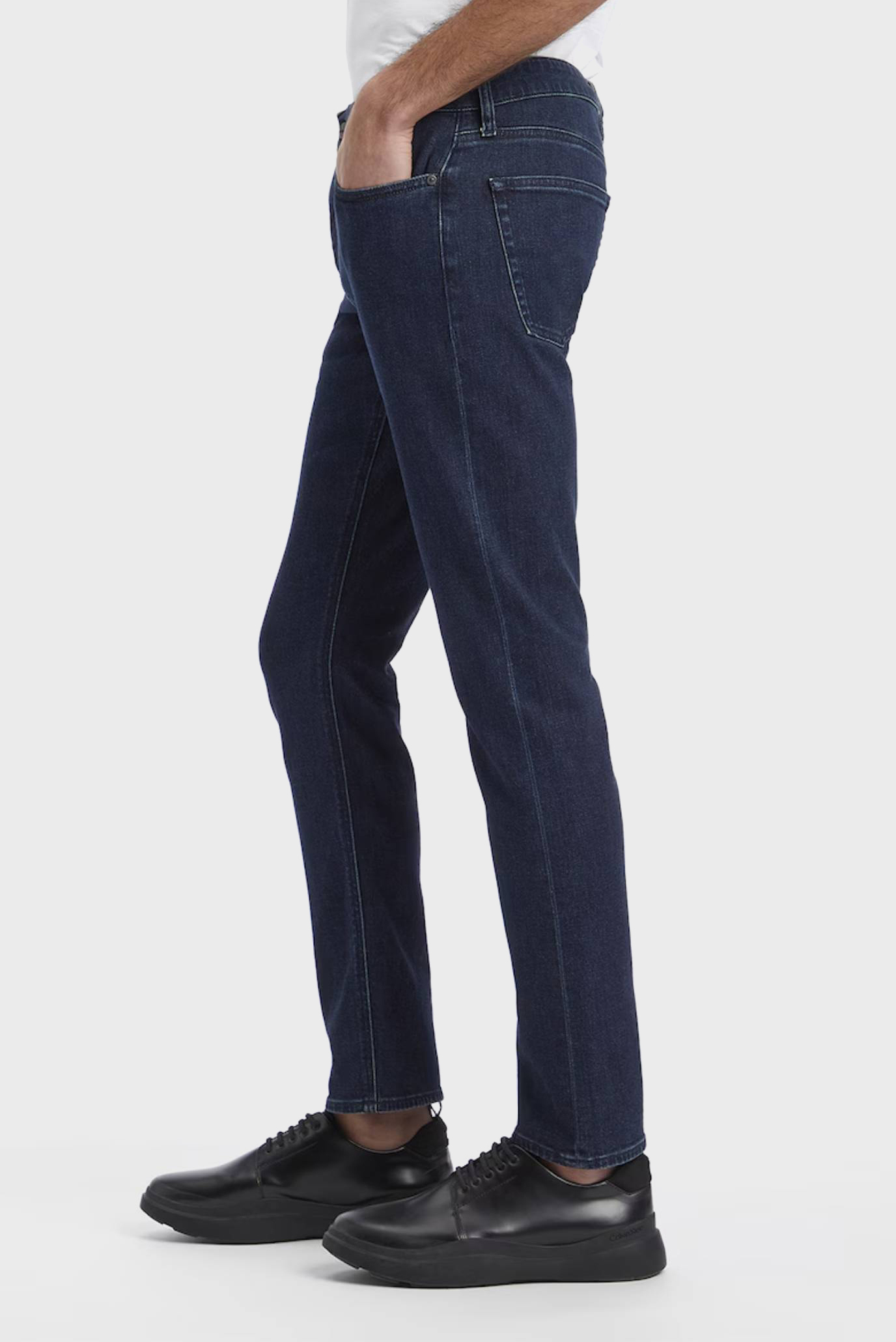 Джинсы SLIM CASHMERE BLEND BLUE BLACKCalvin Klein Джинсы SLIM CASHMERE BLEND BLUE BLACK 3