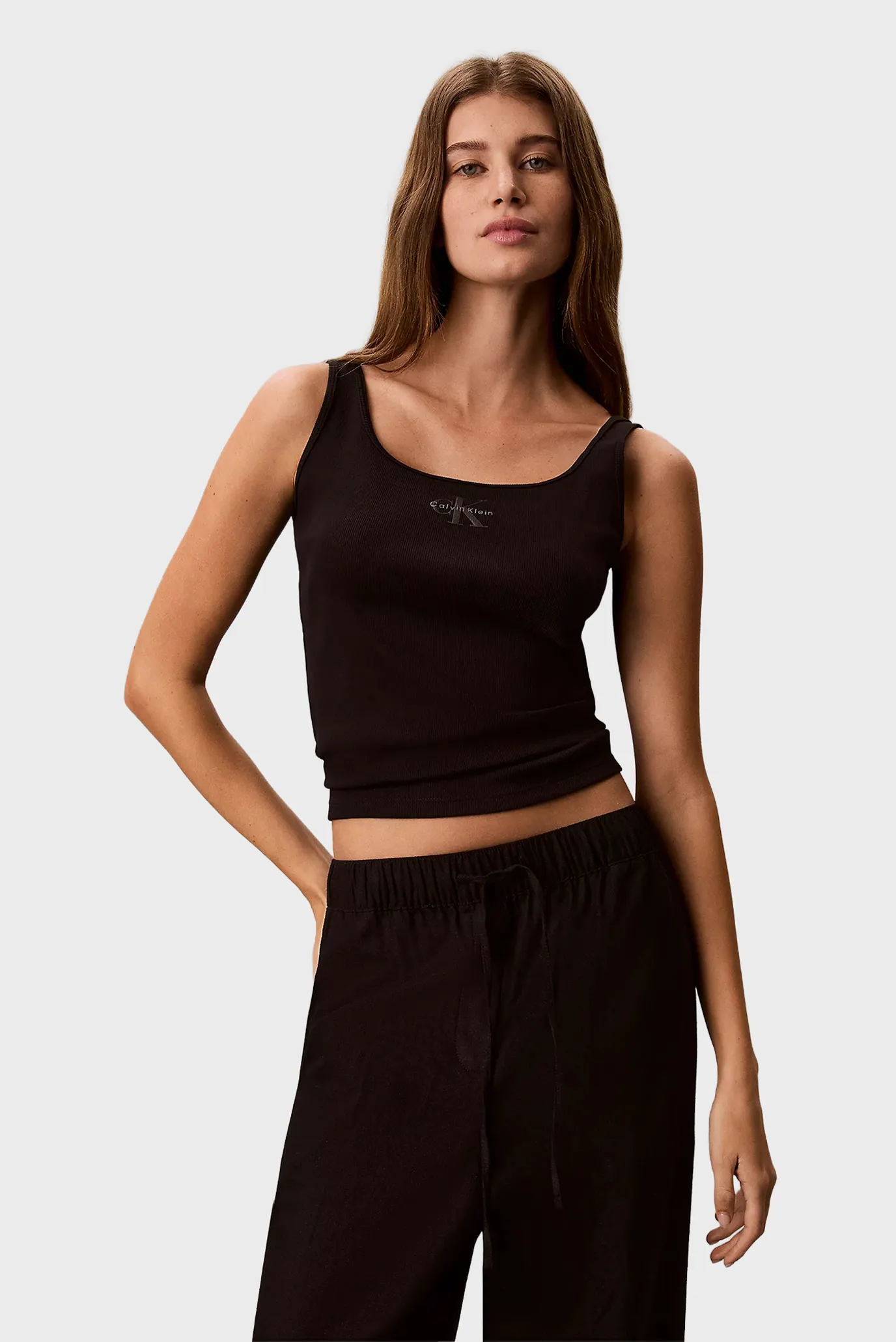 Майка MONOLOGO SCOOP NK RIB TANK TOP 1