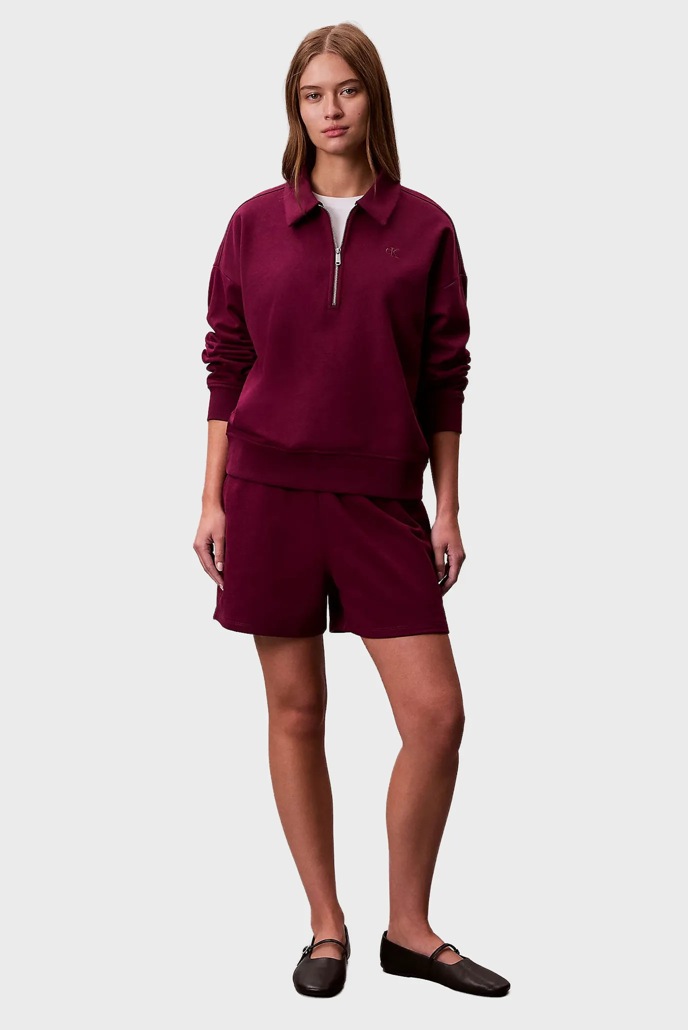 Свитшот LS ARCHIVE TERRY 1 4 ZIP POLO SW 2