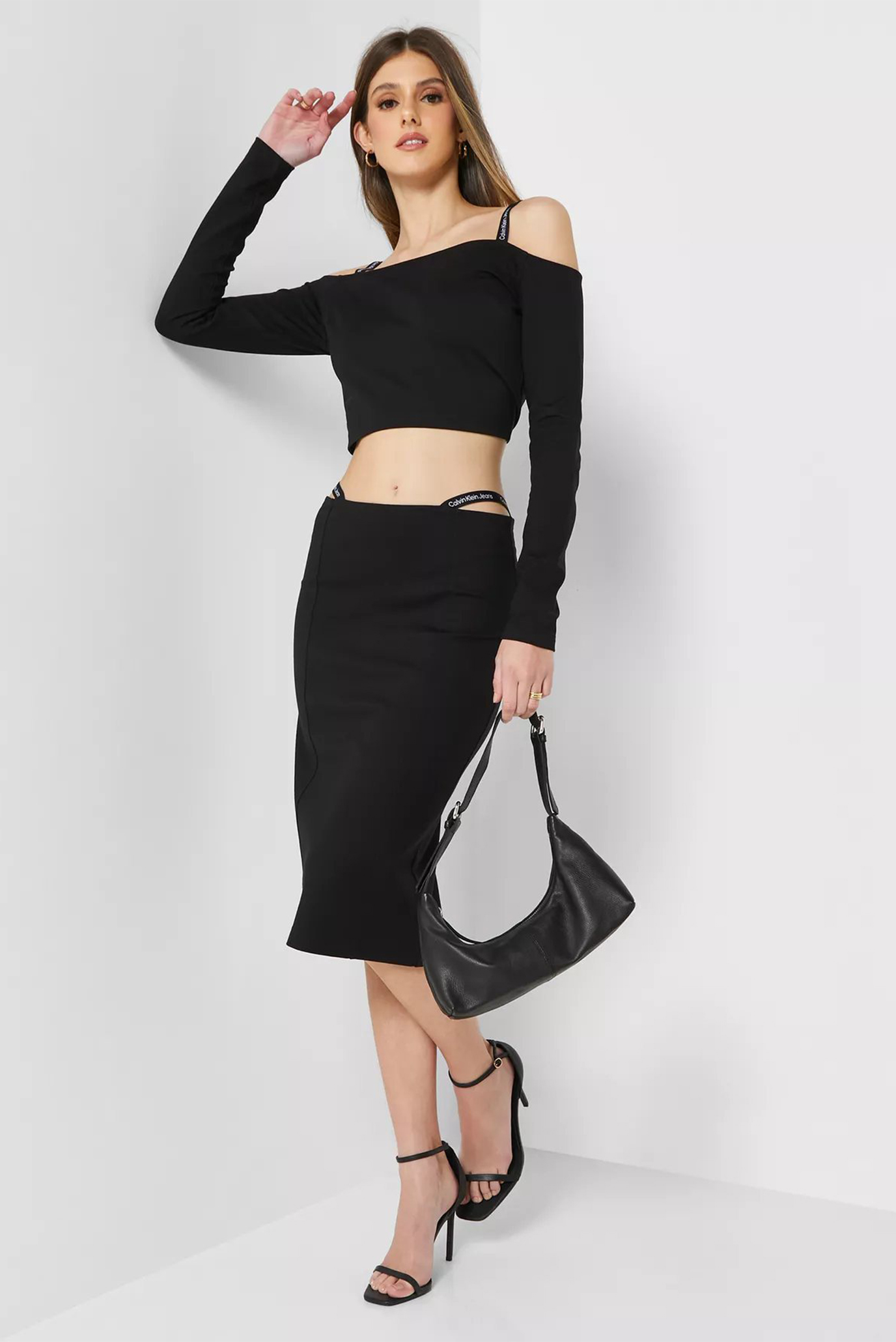 Юбка LOGO WAISTBAND MILANO SKIRT 3