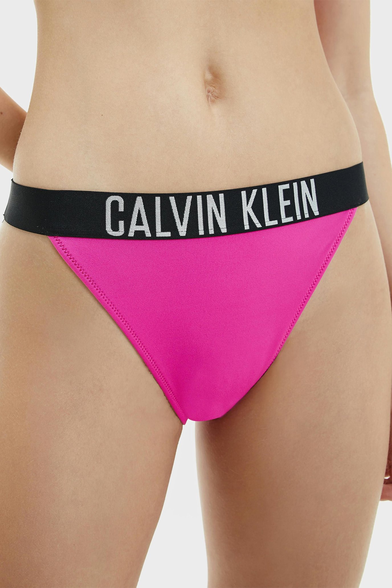 Женские малиновые трусики от купальника 4