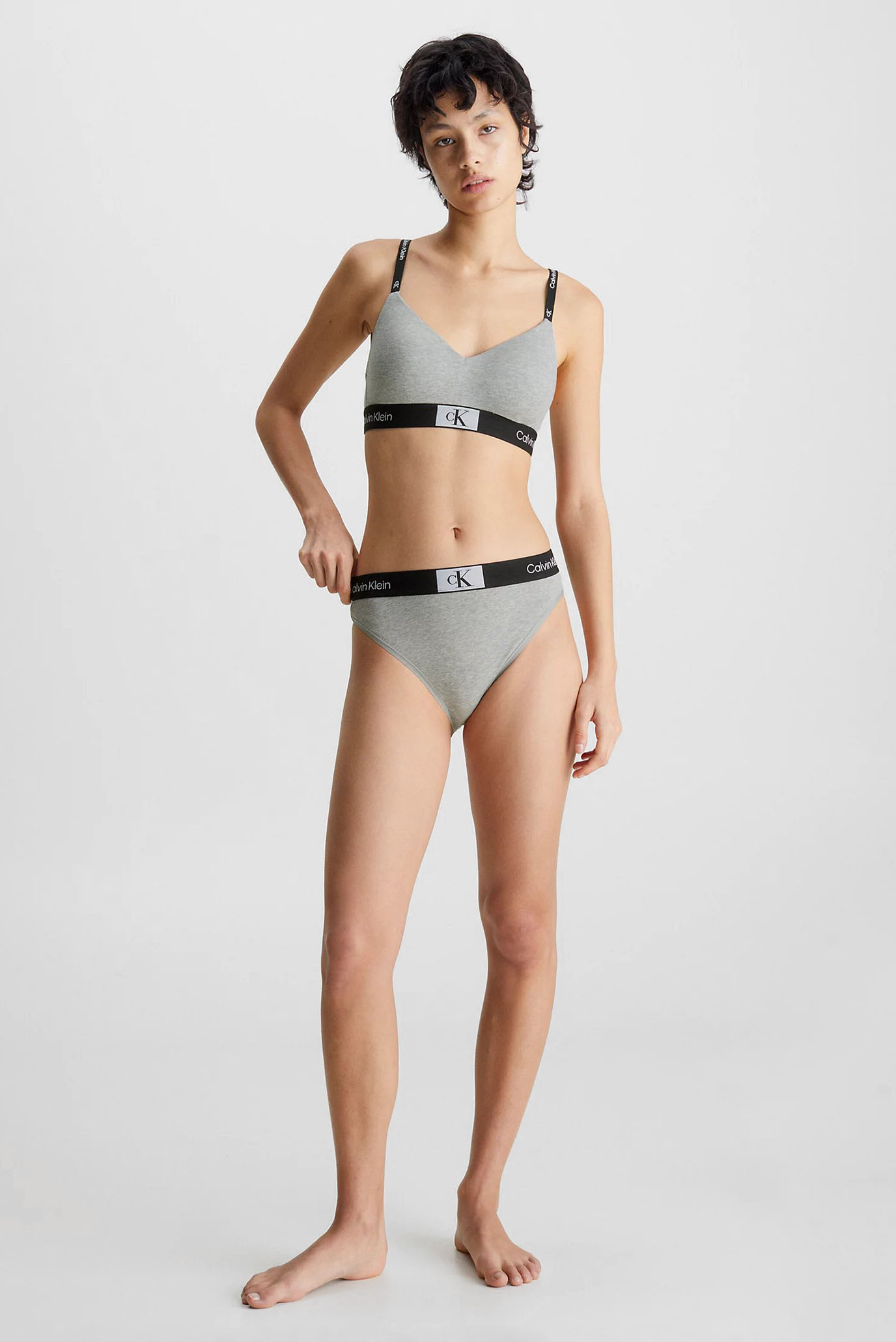 Женский серый бюстгальтер LGHT LINED BRALETTE 3