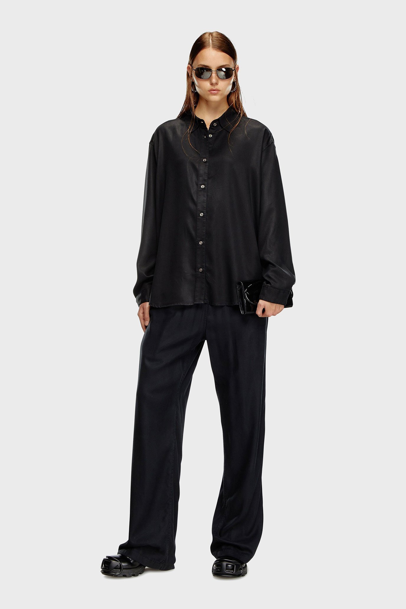 Женская черная блуза S-SIMPLY-C-WN 2