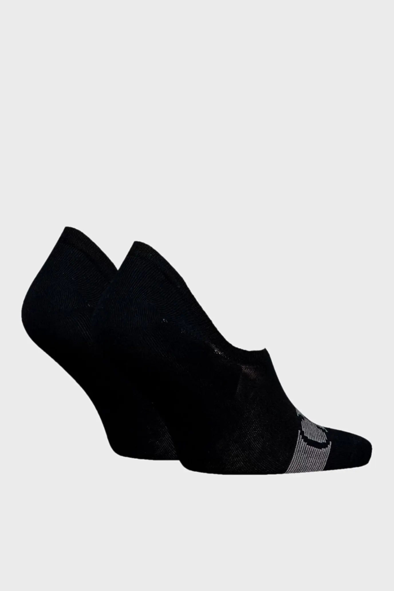 Следы CK MEN FOOTIE HIGH CUT 2P STRI 2