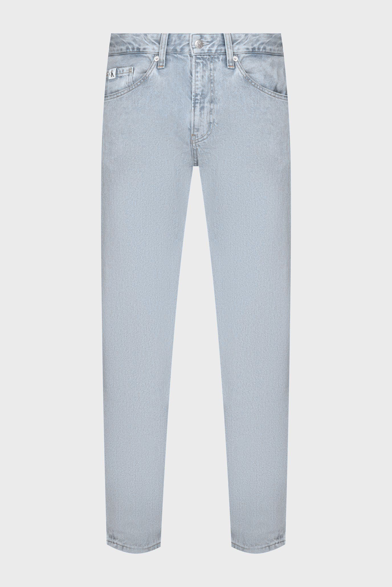 Мужские голубые джинсы 7