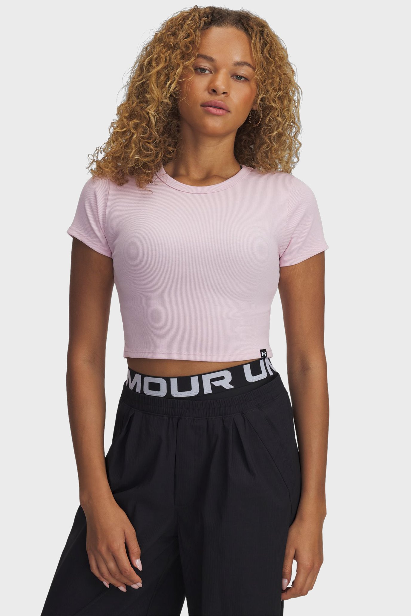 Футболка UA Rival Rib Baby Tee 1