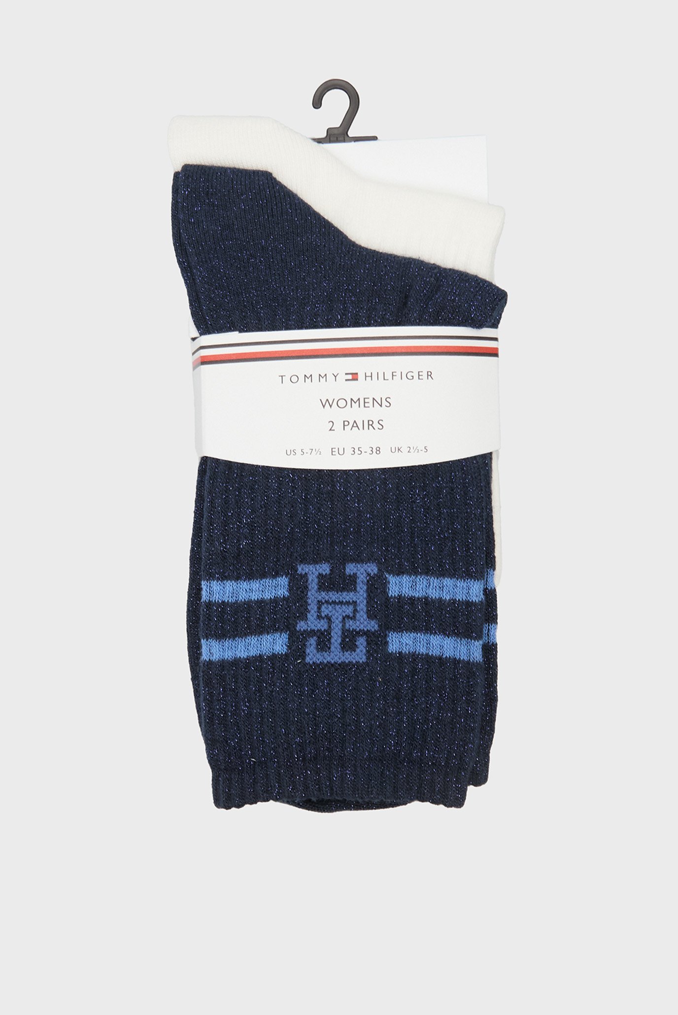 Носки/TH WOMEN SOCK 2P MONOGRAM 1